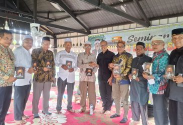 Foto bersama pemateri seminar Sejarah perjuangan Raja Sultan Daulat Sambo, tokoh yang dikenal dengan julukan Singa Tanoh Singkil. Ist